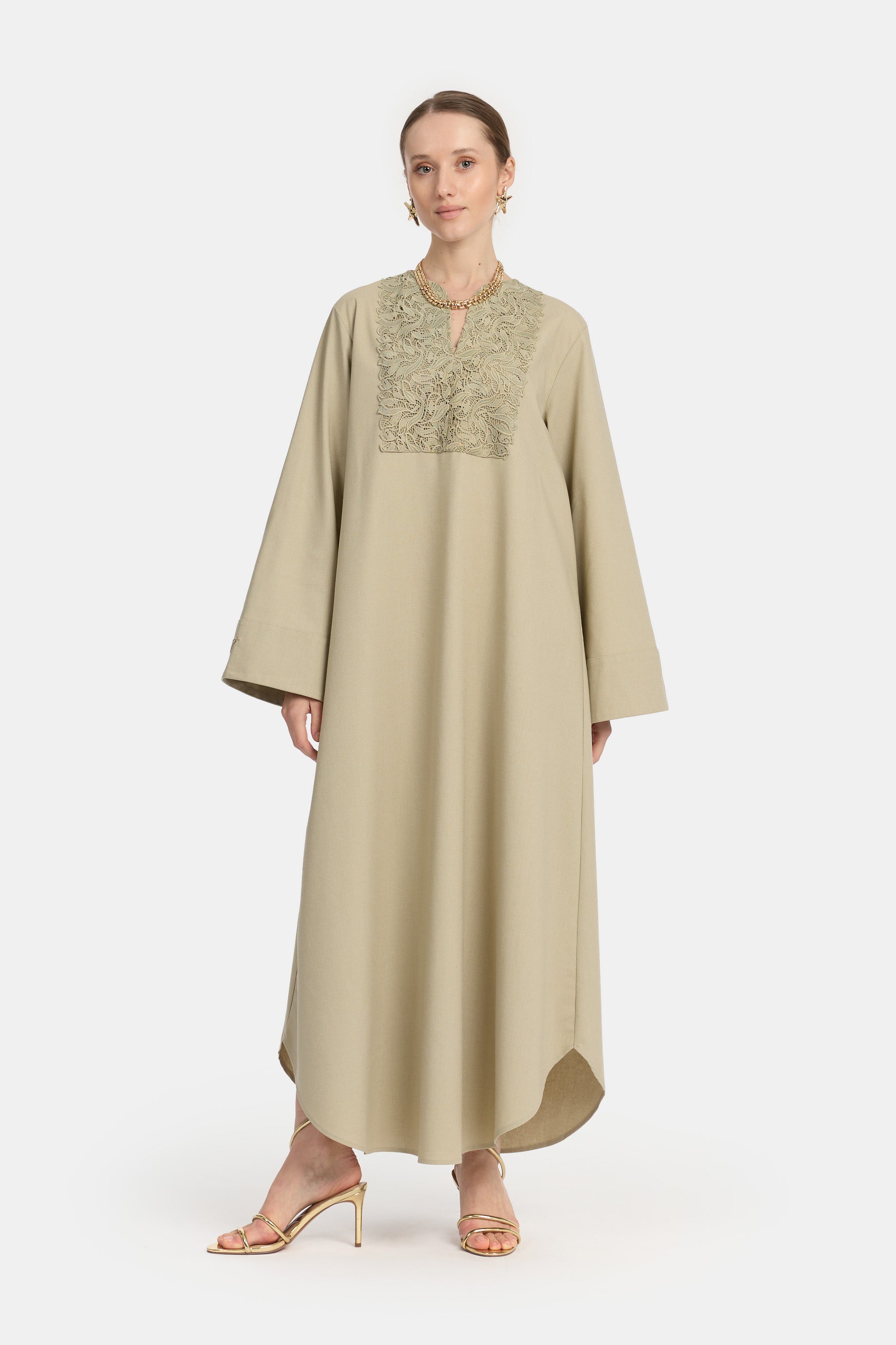 Robe en dentelle de lin - Laurel