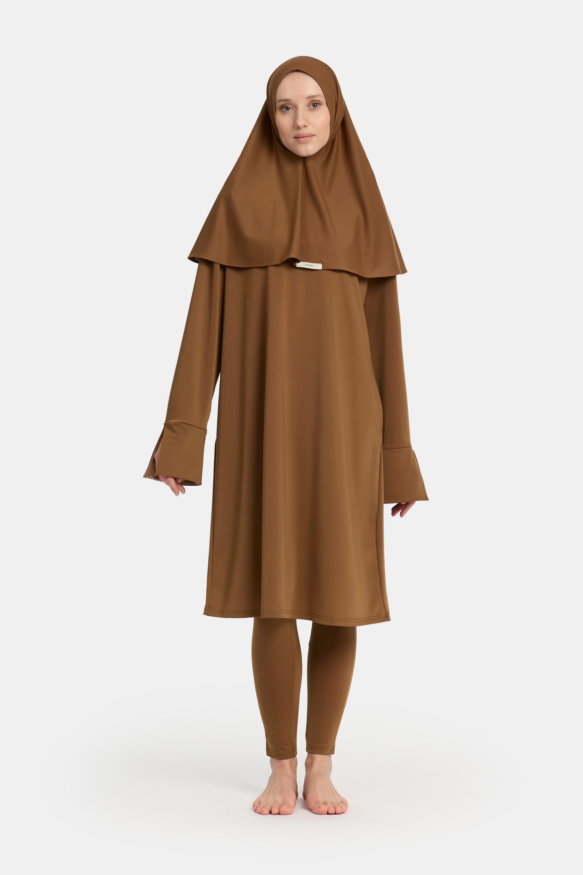 Burkini 4PCS Set - Camel x Beige