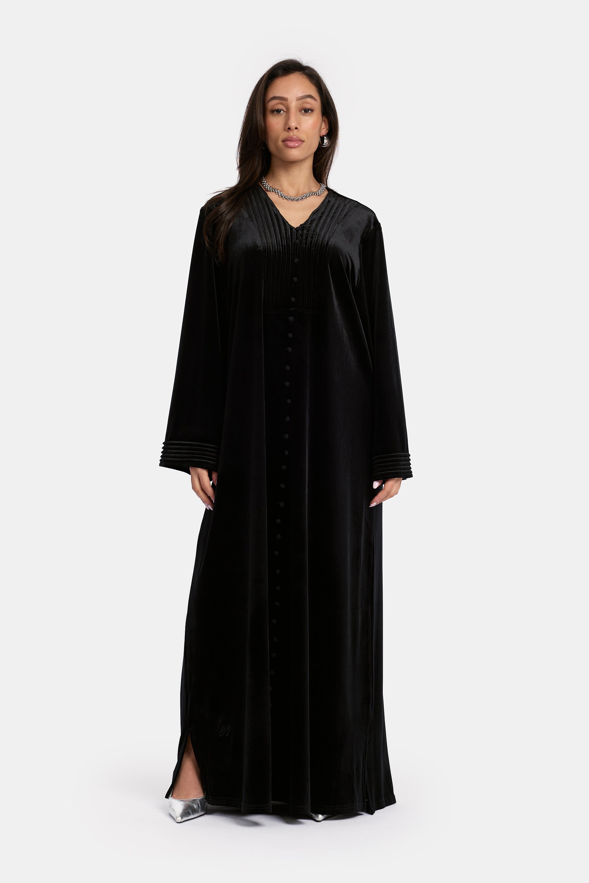 Velvet Abaya - Black