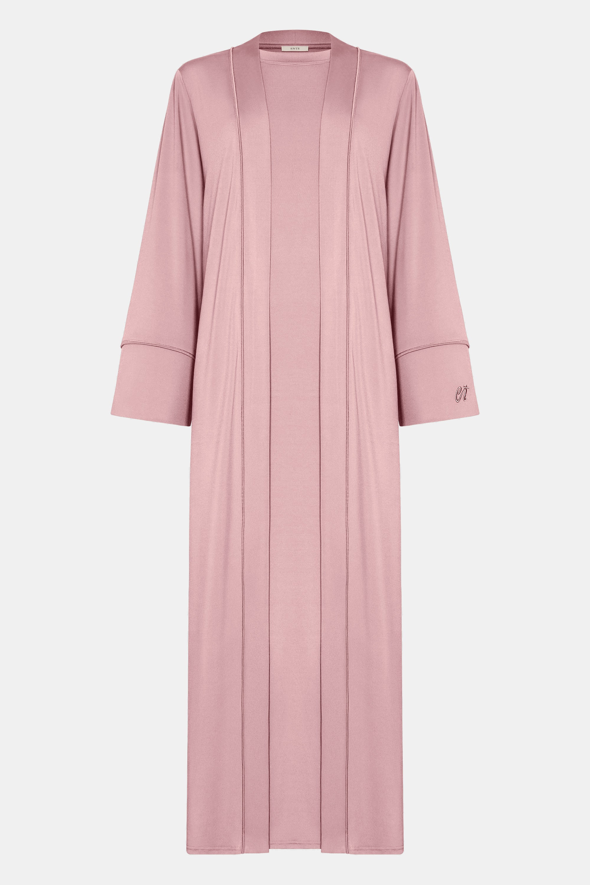 Premium Jersey 3PCS Khimar Set - Velvet Rose