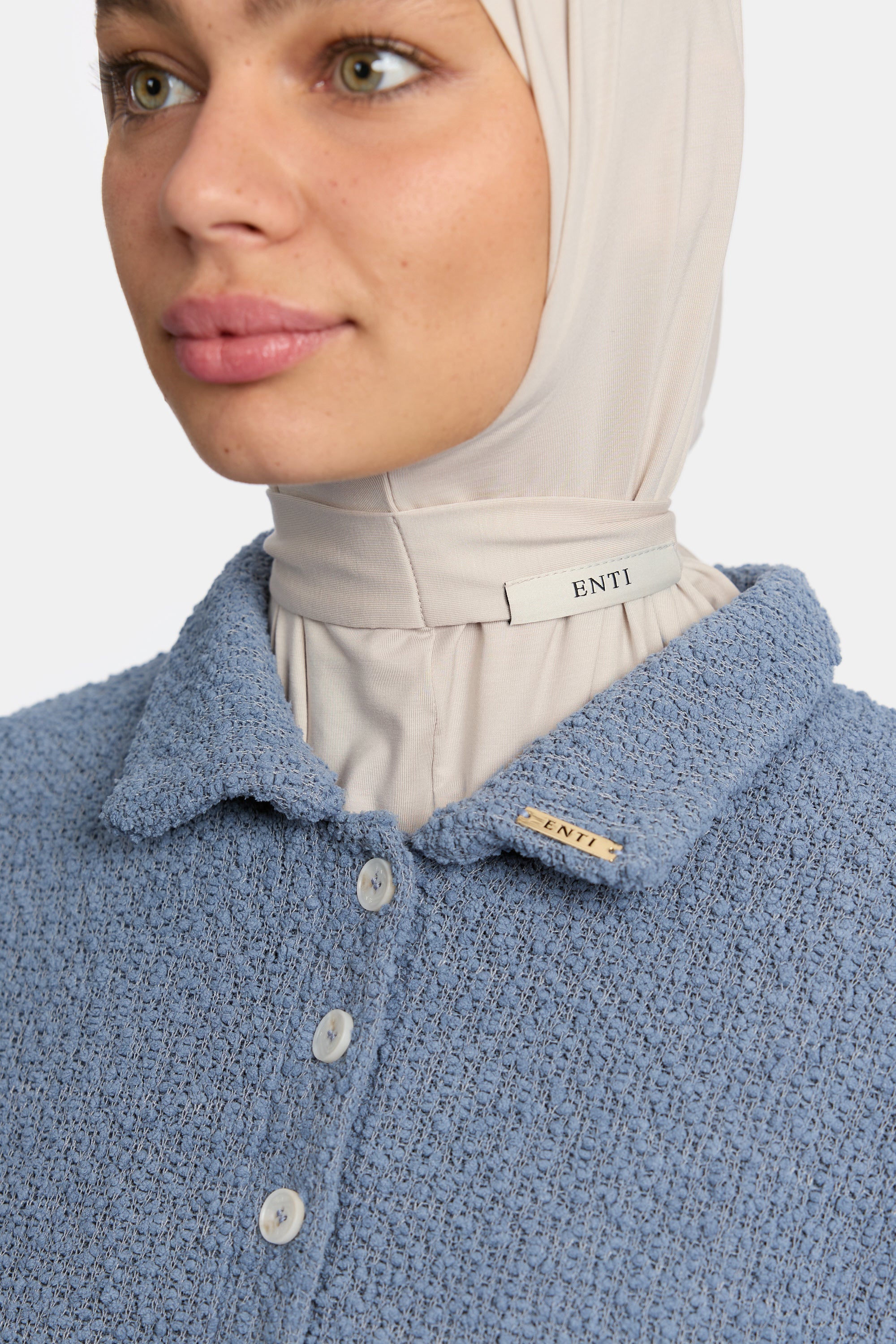 Unbound Knit Dress - Oak Blue