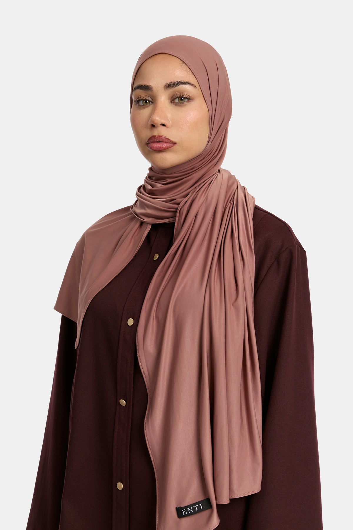 Liquid Jersey Hijab – Vintage Purple