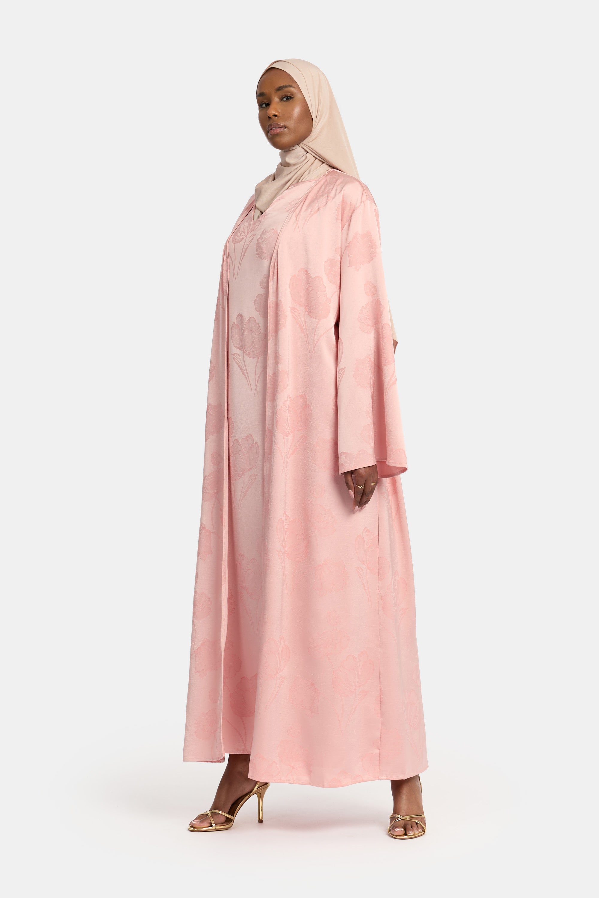 Petal Kimono Set - Pink