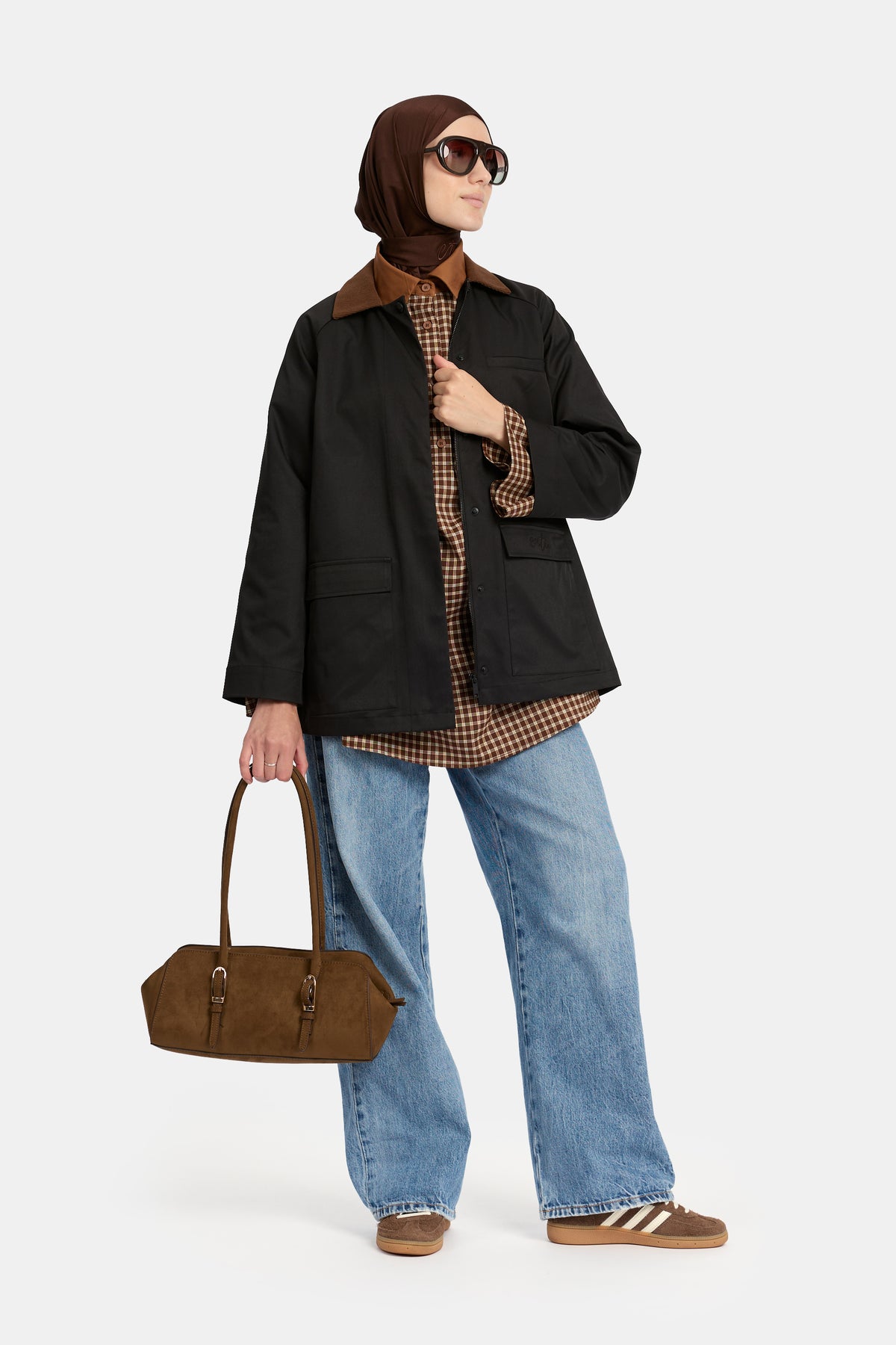 Collar Jacket - Black