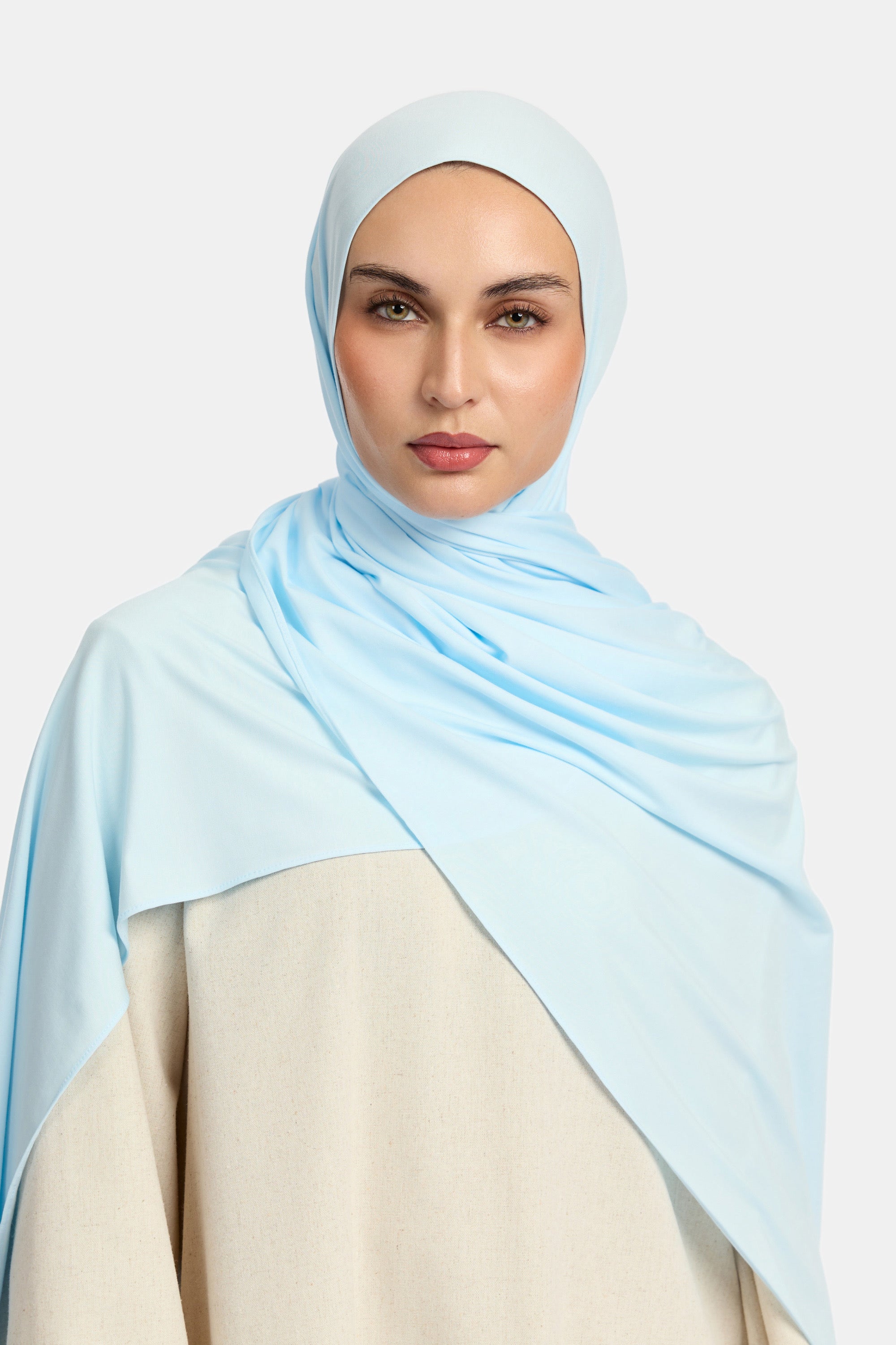 Breathable Modal Jersey - Pastel Blue