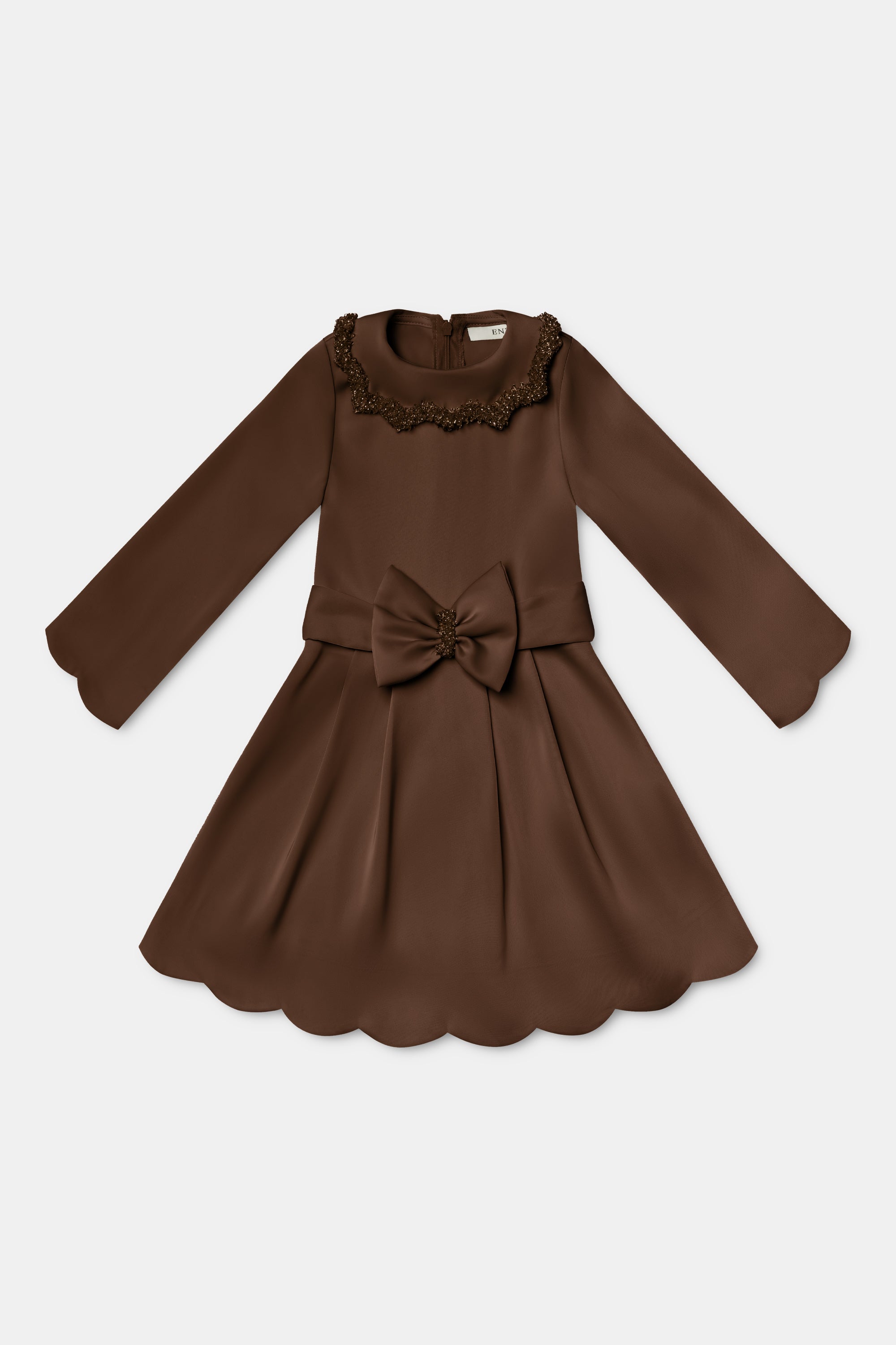 BENTI Limited Edition Dress - Dark Brown
