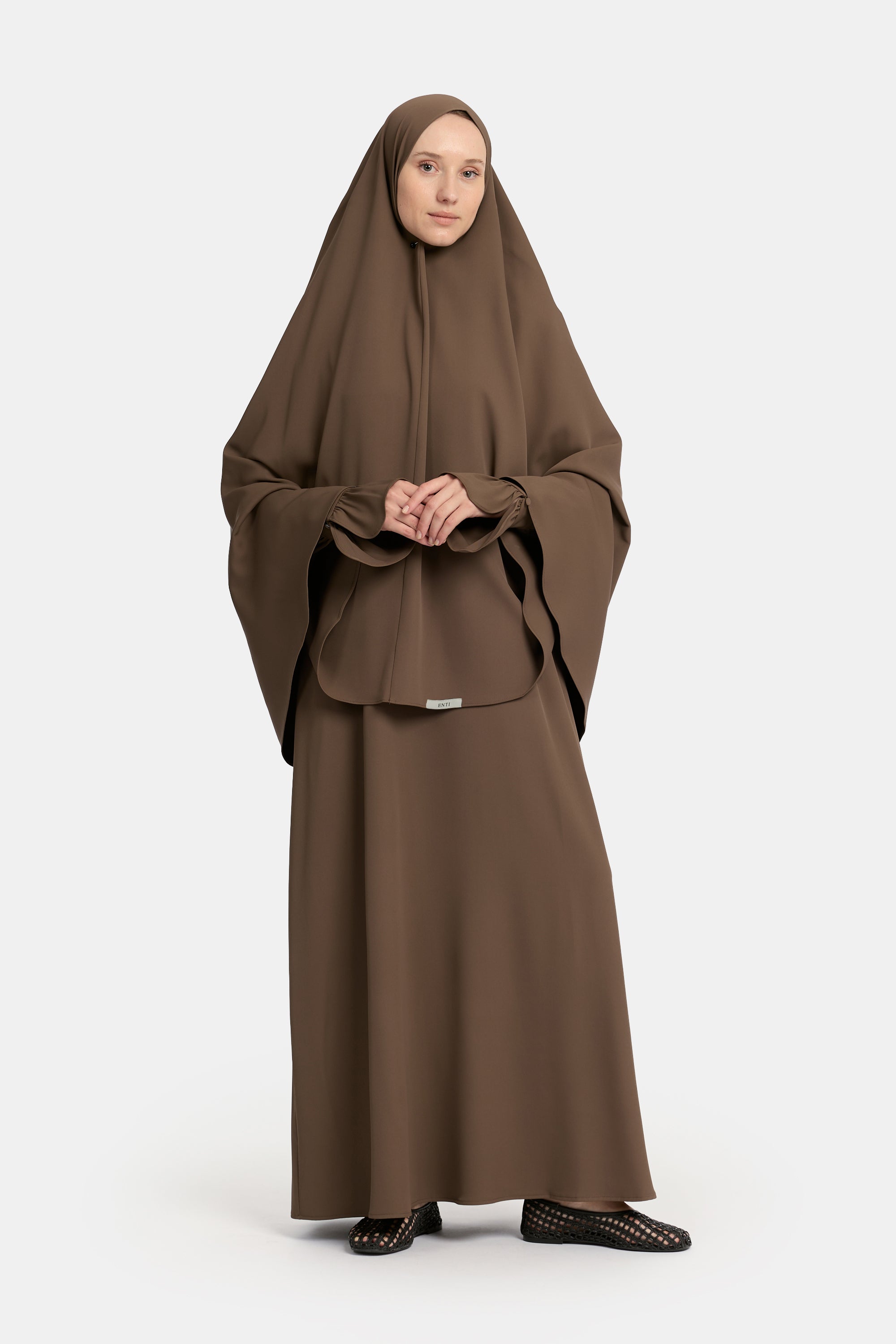 Mastour Khimar Set - Brown