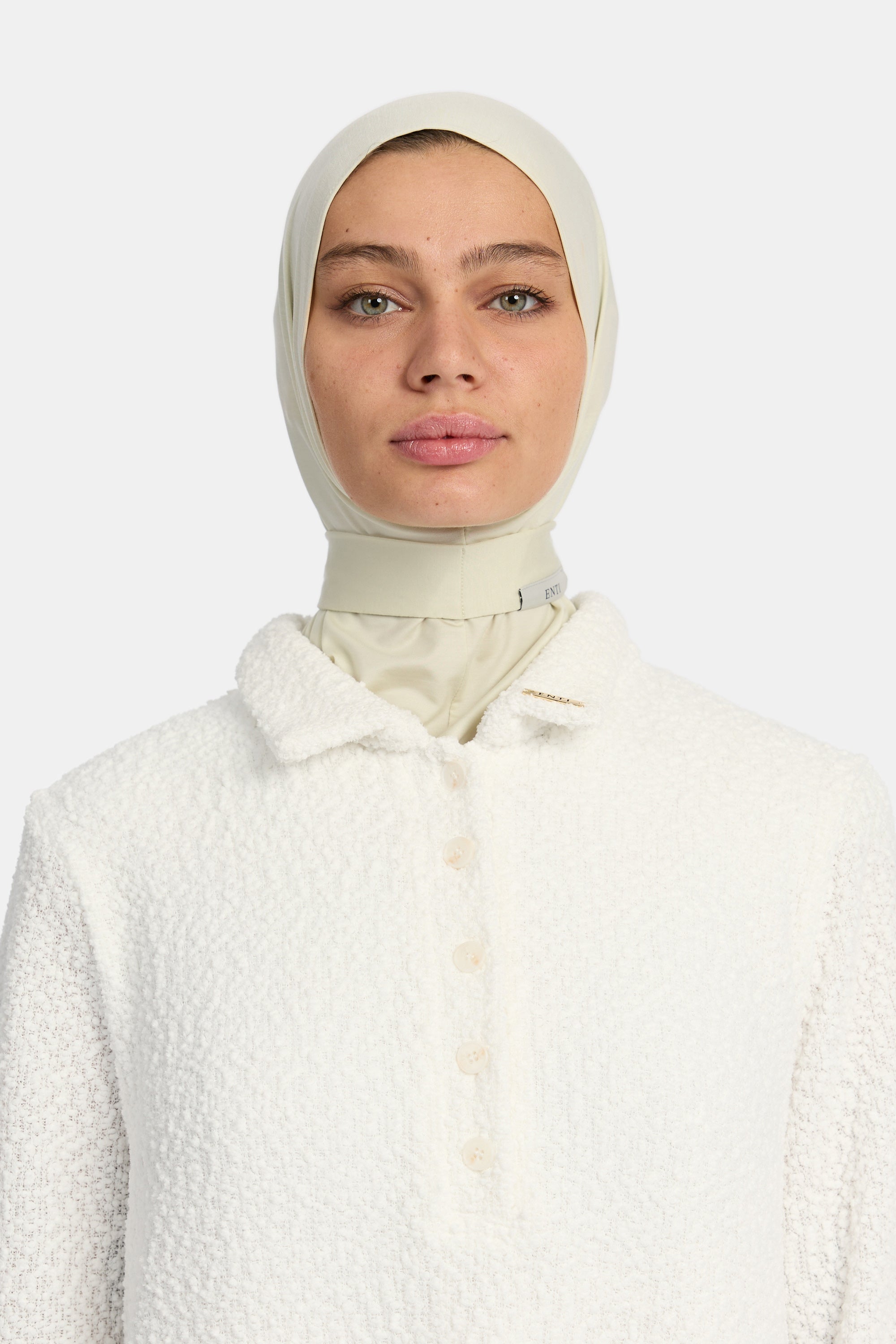 Breathable Modal Instant Hijab - Sea Foam