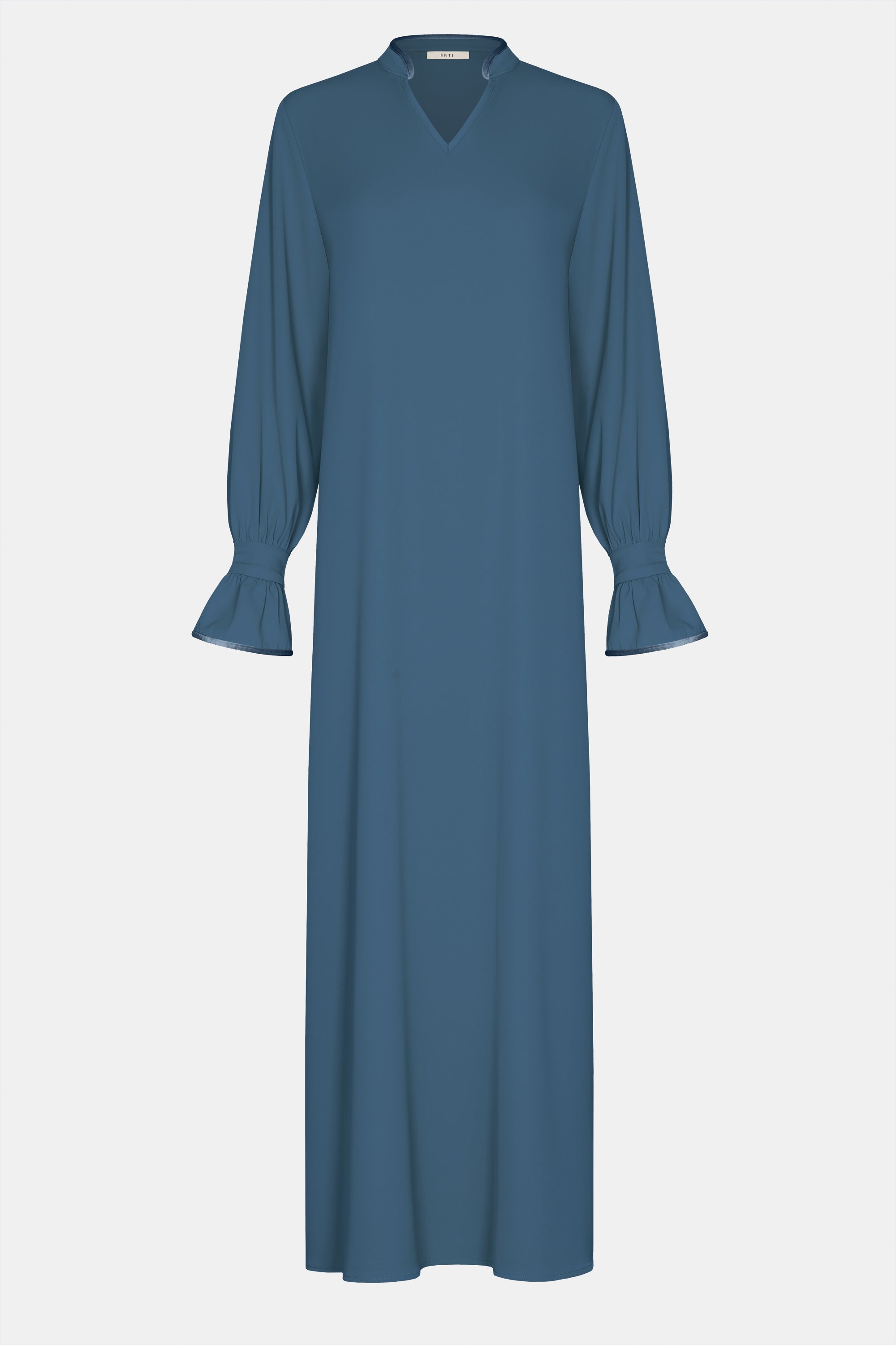 Mastour Velvet Khimar Set - Deep Blue