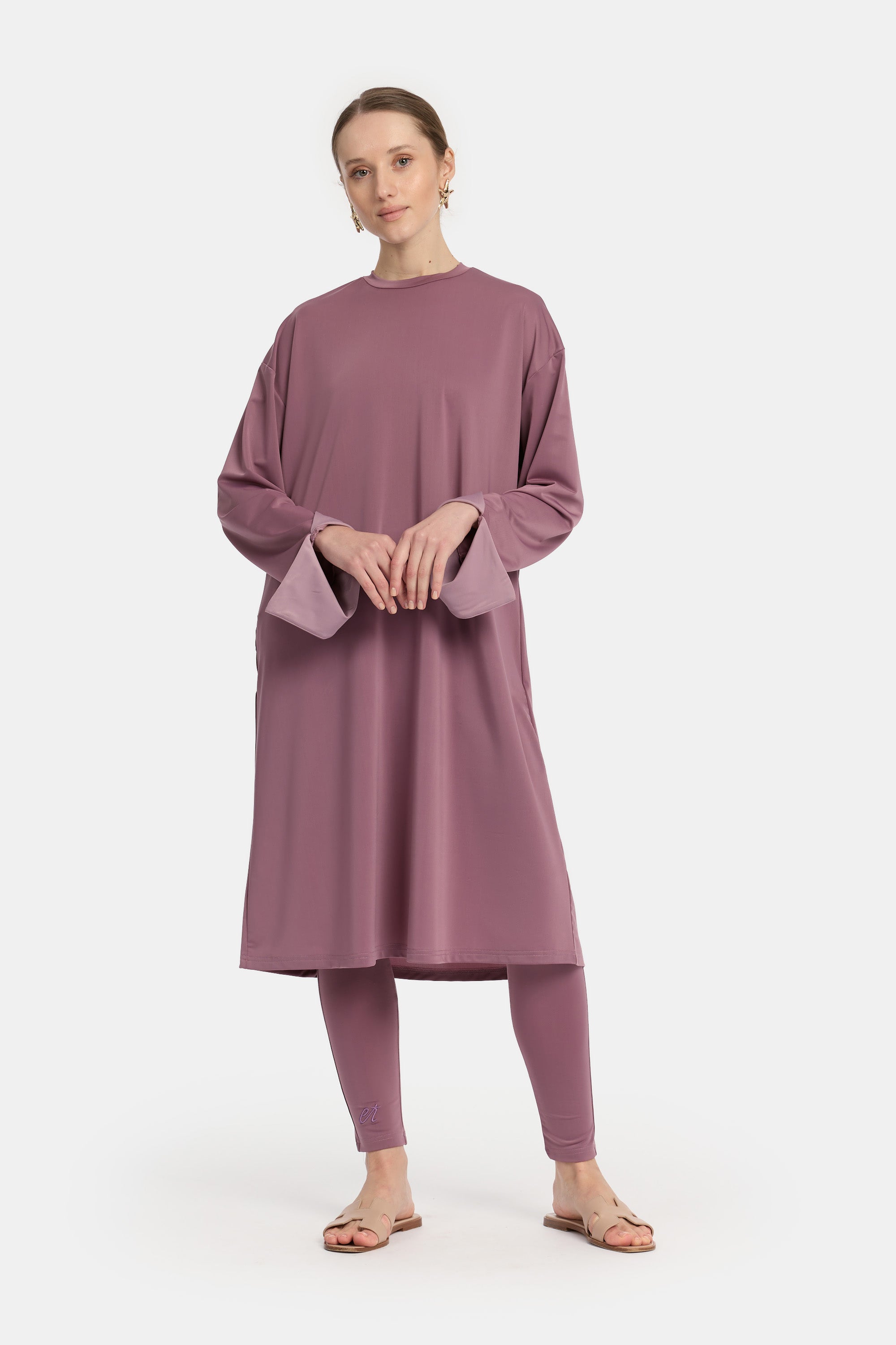 Burkini 4PC Set - Lilac x Purple