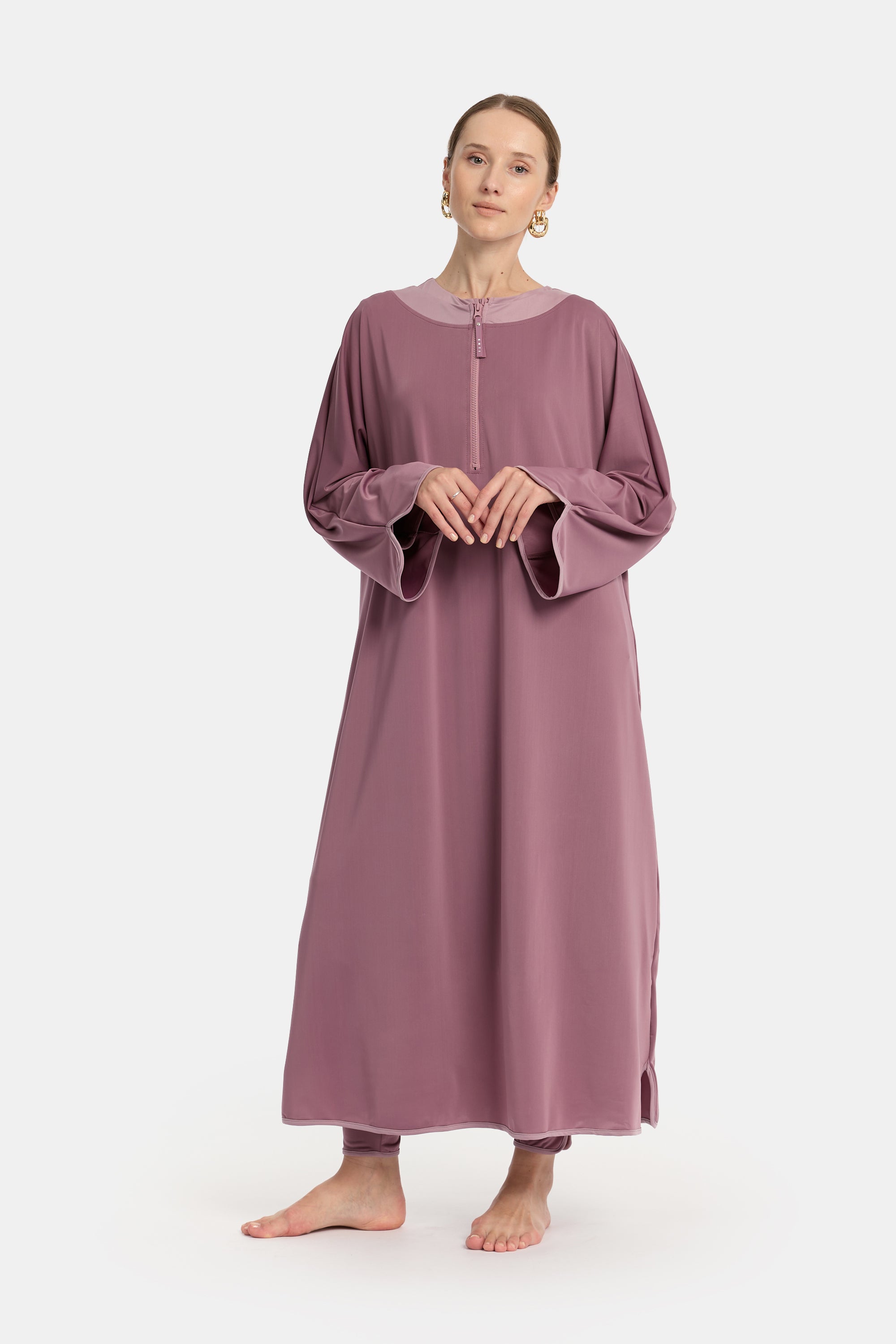 Burkini 4PCS Set - Lilac Purple