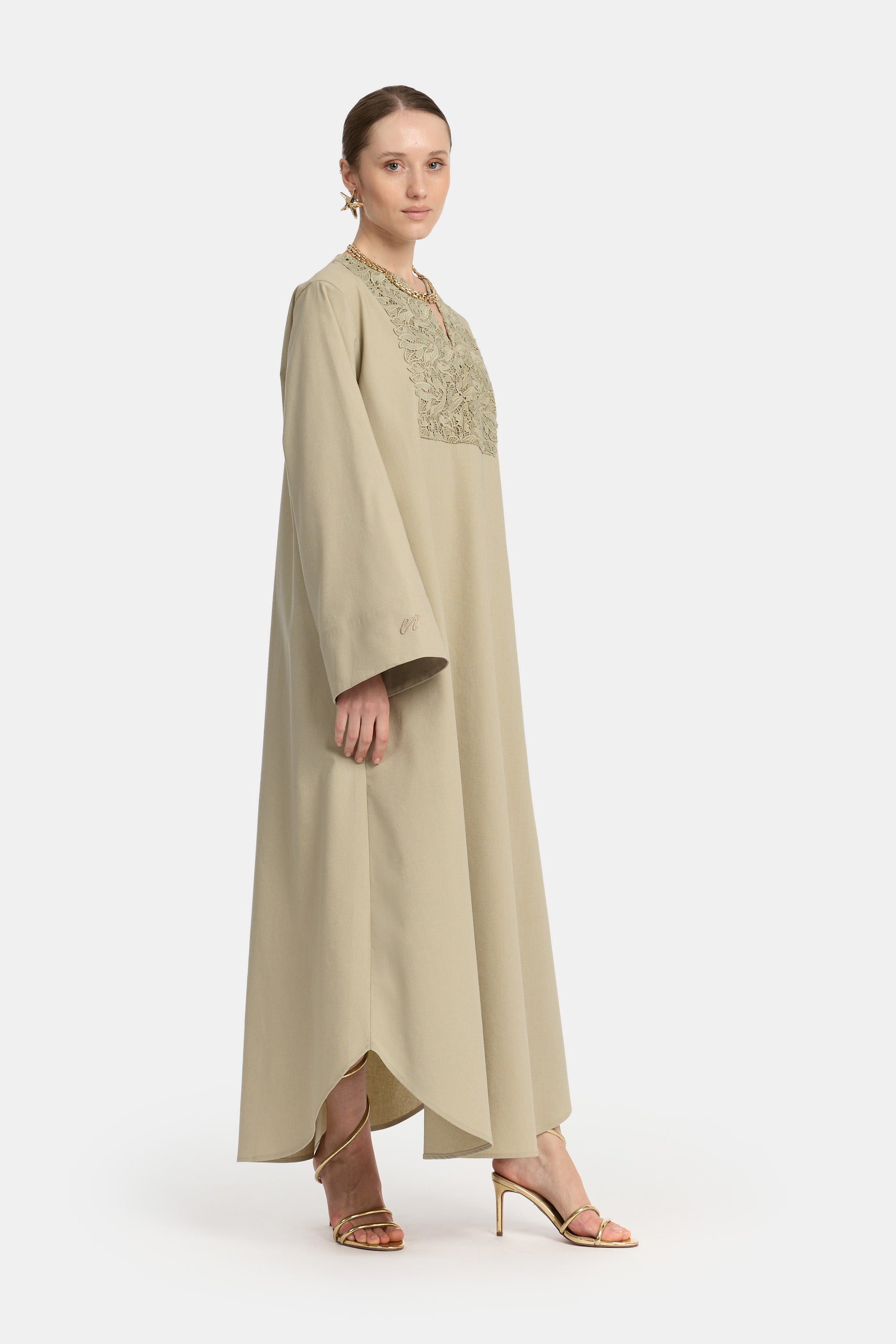Robe en dentelle de lin - Laurel