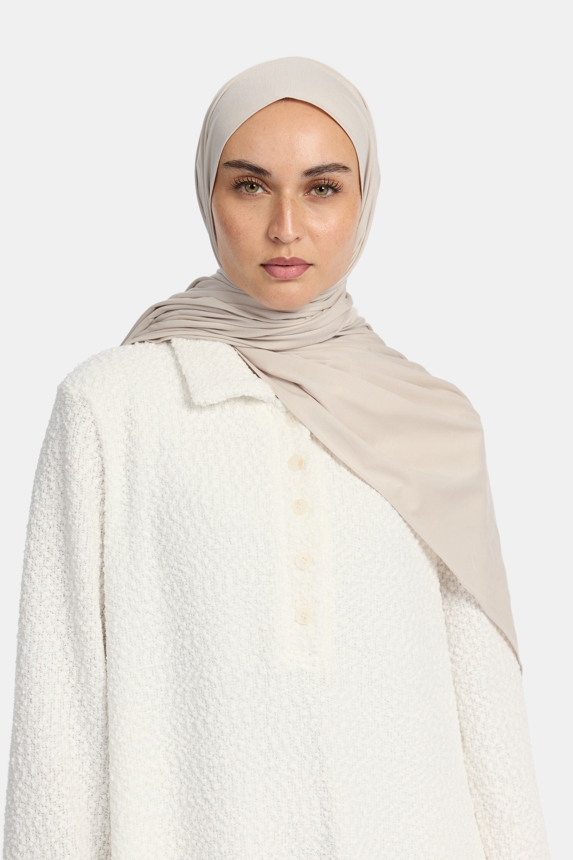 Breathable Modal Hijab - Smoke