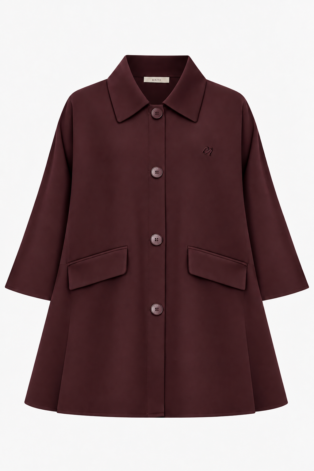 Trench Cape - Vintage Purple